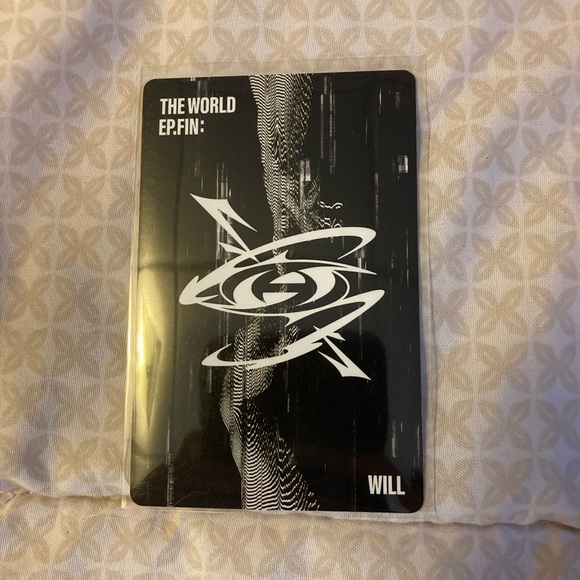 Ateez Jongho Photocard The World Ep.fin: Will PC - Picture 2 of 2